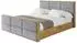 ALTDECOR ENZO1-Z Polsterbett mit Bettkasten und Lattenrost, grau, 160x200cm (800001641799)