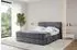 ALTDECOR ELVA-Z Polsterbett mit Bettkasten und Lattenrost, 120x200cm, dunkelgrau (800001809903)