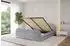 ALTDECOR LERIS-Z-v1 Polsterbett mit Bettkasten und Lattenrost, 180x200cm, hellgrau (800001641842)