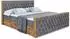 ALTDECOR LOLLI5-Z Boxbett mit Bettkasten, 160x200cm, dunkelgrau (800001800661)