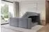 ALTDECOR Evon-Z King Boxspringbett 160x200cm, grau, H3/H4 Matratze (800002005418)