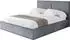 ALTDECOR EMMI Polsterbett mit Bettkasten und Lattenrost, 140x200cm, grau (800001641502)