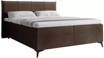 Mirjan24 Eco Bis Boxspringbett mit Bettkasten, Topper, H3 (Eco Bis)