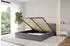ALTDECOR EMMI-V1 Polsterbett mit Bettkasten, Lattenrost & Matratze H3/H4, 140x200cm, dunkelgrau (800001642053)