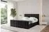 ALTDECOR AMEA-Z Polsterbett mit Bettkasten & Lattenrost, schwarz, 120x200cm (800001809849)