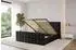 ALTDECOR AMEA-Z Polsterbett mit Bettkasten & Lattenrost, schwarz, 120x200cm (800001809849)