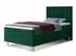 Sofnet Gold Mini Boxspringbett mit Bettkasten, Bonell-Matratze & Topper, grün, 100x200cm