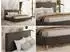 MKS Lumaro Classic Polsterbett 180x200cm, Samt, braun (Lumaro Classic)