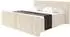 ALTDECOR Evon Zanozek Boxspringbett 200x200cm beige H4-Matratze (800002004926)