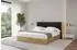 ALTDECOR ENZO5 Polsterbett mit Bettkasten & Lattenrost, 180x200cm, schwarz (800001637623)