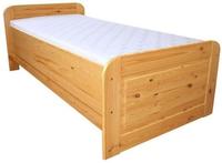 Erst-Holz&reg;Seniorenbett extra hoch 120x200 Einzelbett Holzbett G&auml;stebett...