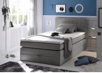 ED EXCITING DESIGN Boxspringbett "Hawaii" inkl. einem Bettkasten und Topper