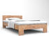 vidaXL Bed in Solid Oak Wood 160 x 200 cm