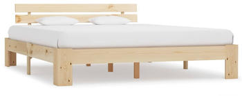vidaXL Bedframe in Solid Pine Modern 160 x 200 cm