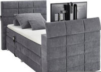 ED EXCITING DESIGN Boxspringbett "Denver" inkl. 1 bzw. 2 Bettk&auml;sten, motorisierte