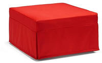 Talamo Italia Klappbett Ancilla, Puff Umwandelbar In Einzelbett, 100% Made In Italy,