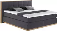 Home affaire Boxspringbett "Vinton" aus massiver Eiche, verschiedene H&auml;rtegrade