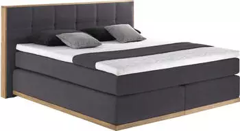 Places of Style Vinton 180x200cm Topper Basic anthrazit H2