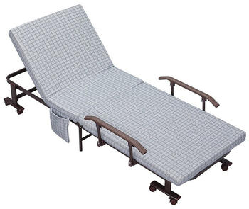 HomCom G&auml;stebett mit neigbarer R&uuml;ckenlehne 76x190cm (831-517V01)