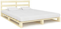 vidaXL Palettenbett Massivholz Kiefer 180&times;200 cm