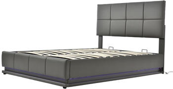 Merax Hydraulisches Boxspringbett 140x200cm (LDU00015AAE)