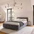 Juskys Nizza 140x200cm grau