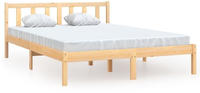 vidaXL Massivholzbett Kiefernholz 140x200 cm