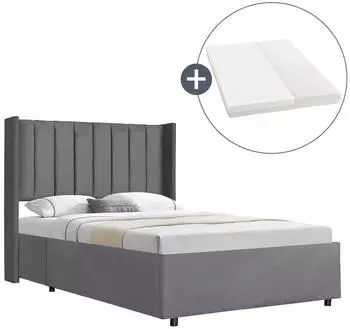 Juskys Savona 120x200cm mit Matratze (300261)