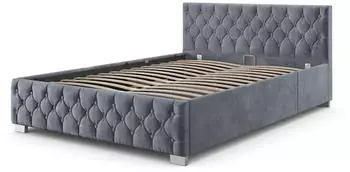 Juskys Nizza 180x200cm dunkelgrau