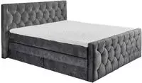 ED EXCITING DESIGN Boxspringbett ""Cashfield", inkl. zwei Bettk&auml;sten & Topper"