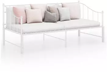 vidaXL Ausziehsofa Bettgestell Metall 2x 90x200cm (324777)