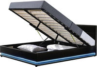 Habitat Et Jardin - Bett Mit Led Und Bettkasten 'anastasia' - 160 X 200 Cm -...