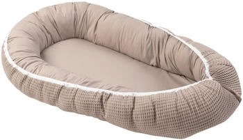 Ullenboom Babynest waffelpiqué sand
