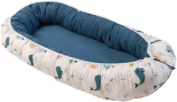 Ullenboom Babynest blau wale