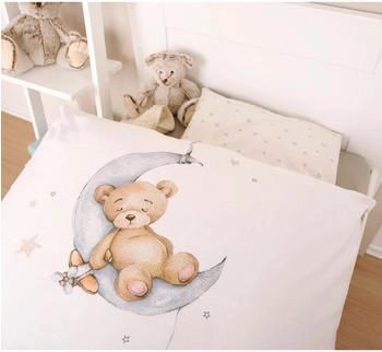 Baby Best Wiegenbettwäsche-Set Teddy Bär – Baby Best Wiegenbettwäsche-Set Teddy Bär für traumhaften Schlafkomfort