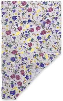 Hauck Spannbettlaken f&uuml;r Reisebettmatratzen floral beige