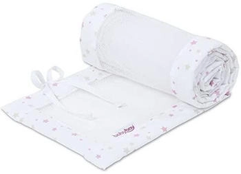 Babybay Nestchen Mesh-Piqué Original 149 x 25 cm sand/beere sternemix