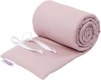 Babybay Nestchen Organic Cotton Royal für Modell Original rosé Glitzerpunkte gold (100901) Babybay Nestchen Organic Cotton Royal für Modell Original rosé Glitzerpunkte gold (100901)