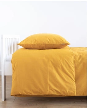 Loolay Bettwäsche 110x125 + 35x55cm Senfgelb Gelb