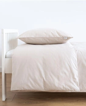 Loolay Bettwäsche 80x80 + 35x40cm Beige Staubbeige