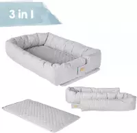 roba Kuschelnest "Babyounge, roba Style, silbergrau" 3in1