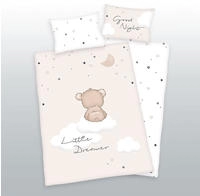 Baby Best Babybettw&auml;sche "Little Dreamer" 2 Stk. mit liebevollem Motiv