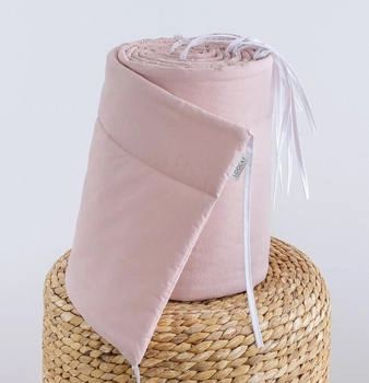 Loolay Bettumrandung 100% Baumwolle 360x30cm Rosa Altrosa