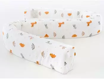 Tr&auml;umeland Nestchenschlange Dinolino Dinosaurier, Textil, 200cm (Dinolino)