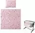 Lorelli Eva Babybettwäsche-Set 5-teilig, Baumwolle, rosa (20801145801)