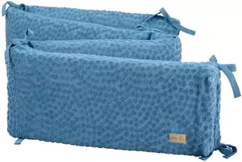 Roba Nestchen "Seashells Indigo" 170x4cm, Polyester-F&uuml;llung, GOTS (800000625237)
