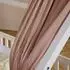 Idimex NENA Betthimmel Musselin 2er Set, 100% Baumwolle, taupe