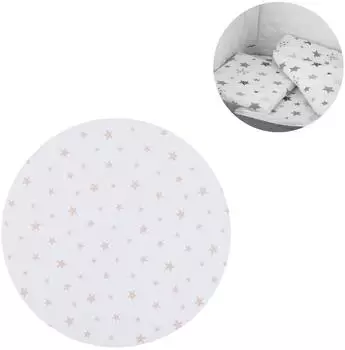 Chipolino Babybettw&auml;sche-Set 4-teilig, Baumwolle, beige