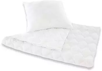 Träumeland Märchenweich Steppbett-Set 135x200cm + Kissen 80x80cm, 5.5 TOG (T061303)