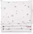 Chipolino Babybettwäsche-Set 5-teilig, Baumwolle, rosa/weiß, Decke 95x125cm, Kissen 35x45cm
